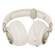 BG600 STRAYGOS Wireless Gaming Headset | Tri-Mode 2.4GHz + Bluetooth + Wired | 50mm Drivers | ENC Noise-Canceling Mic | RGB Light FX | 10H Playtime | PS5/PS4/PC/Mac/Xbox/Switch | Beige