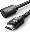 UGREEN 40450 8K HDMI Extension Cable 2M Male to Female 8K@60Hz 4K@120Hz for TV Monitor Gaming