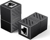 UGREEN 20390 RJ45 Ethernet Coupler Cat7 Cat6 Cat5e Cable Extender Female to Female Black