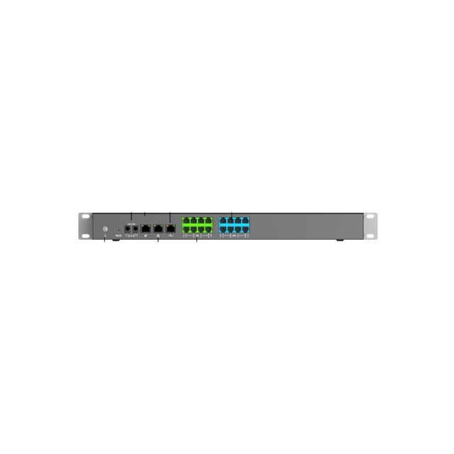 Grandstream UCM6308A Audio IP PBX | 1500 Users & 8 FXS/FXO Ports
