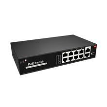 10-Port Megabit PoE Network Switch | PLN-1108MB | 8 × PoE Ports (IEEE 802.3af/at) | 2 × Uplink Ports | 100W PoE Budget | Extended Mode up to 250m | IP30 | 4KV Lightning Protection - UGREEN PAKISTAN
