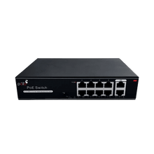 10-Port Megabit PoE Network Switch with Gigabit Uplink | PLN-1108MGB | 8 × PoE Ports | 2 × Gigabit Uplink | 120W PoE Budget | Extended Mode up to 250m | IP30 | 4KV Lightning Protection - UGREEN PAKISTAN