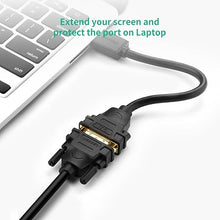 UGREEN 20136 HDMI to DVI Adapter Cable 22cm 1080P for PC Laptop Gaming Console to DVI Monitor