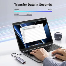 UGREEN 60383 6-in-1 USB-C Hub: 4K HDMI, USB 3.0 & SD/TF Card Reader