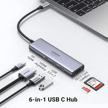UGREEN 60384 USB-C Hub 3x USB 3.0 HDMI 4K SD/TF Card Reader PD for MacBook iPad Pro