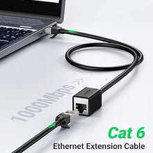 UGREEN 11282 CAT6 Extension LAN Cable 3M 1Gbps 250MHz Male to Female for Router PC Smart TV