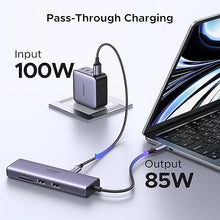 UGREEN 60515 7-in-1 USB-C Hub: 4K 60Hz HDMI, Gigabit Ethernet, SD/TF & 100W PD