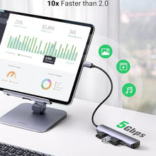 UGREEN 20197 USB-C 5-in-1 Hub HDMI 4K@30Hz 4x USB 3.0 for MacBook iPad Pro Dell XPS