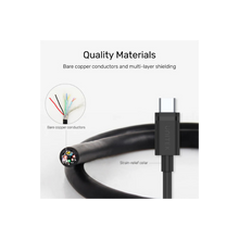 UNITEK C14103BK USB 3.0 to USB-C Cable 1.5M 5Gbps Reversible for MacBook Chromebook Pixel Android