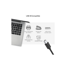 UNITEK C443EBK USB 2.0 Cable Male to Male 3M 480Mbps for Hubs Docking Stations DVD Players Gold-Plated