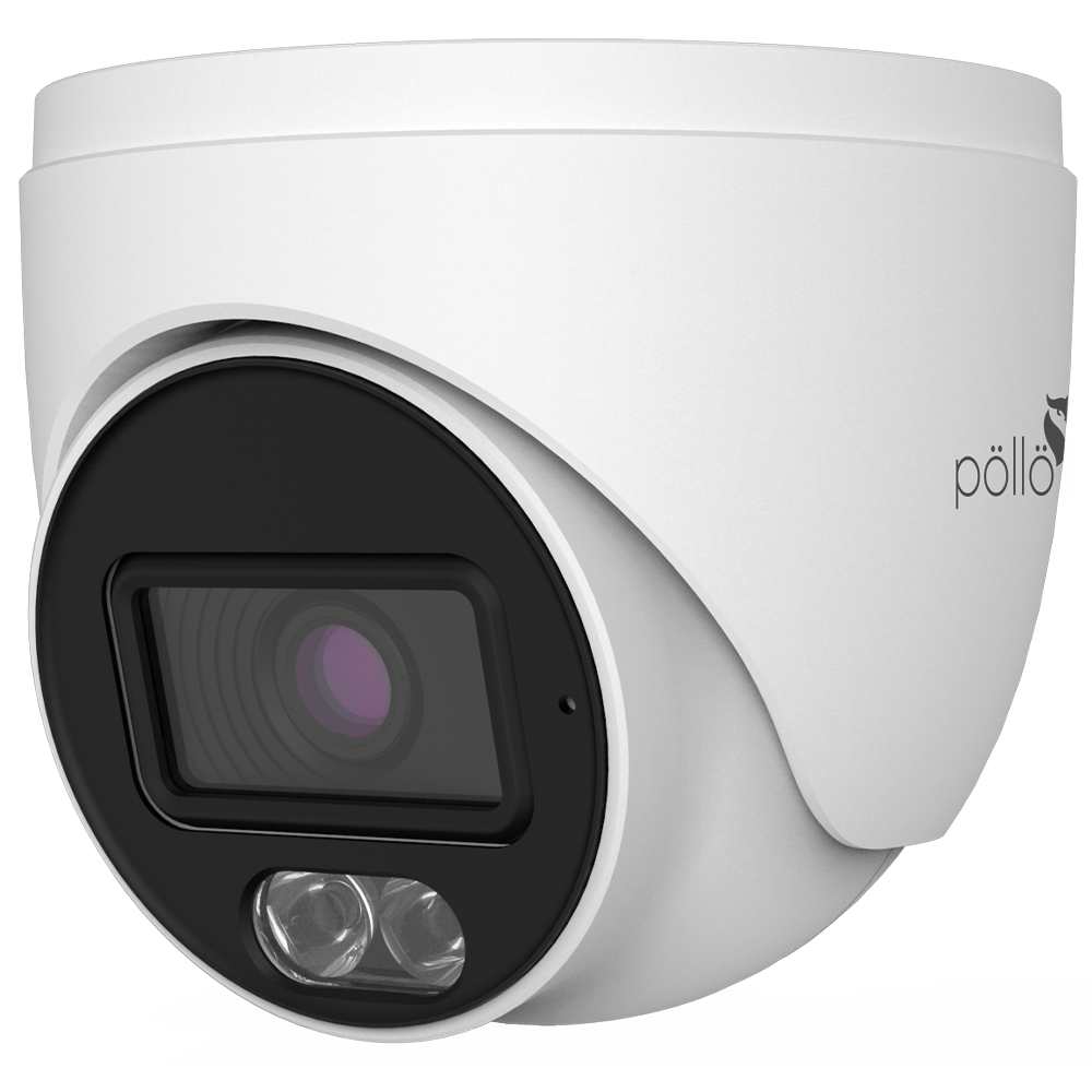 PLC-335P-AU-DL3/PM 5MP Dual Light FHD Dome Camera | 5MP Dome Colour Night Vision Camera | Support Audio On Coax | 20-30m Dual Light Distance | IP67