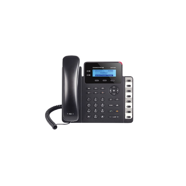 Grandstream GXP1628 Gigabit IP Phone | 2 Lines & 8 BLF Keys