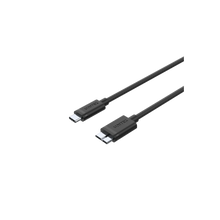 UNITEK Y-C475BK USB-C to Micro-B Cable 1M 5Gbps Data Sync Charge for External HDD Phone Tablet