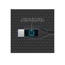UNITEK C14059BK USB-C to C 100W PD Cable 2M Braided E-Marker for MacBook iPad Pro Nintendo Switch