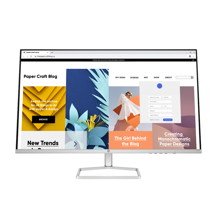 HP Series 5 532SF 31.5" FHD Monitor - (Official Warranty)