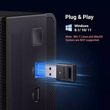 UGREEN 35995 Bluetooth 5.3 Adapter for PC USB Dongle Driver-Free for Windows 11/10 Headset Mouse