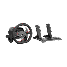 PXN-V10 ultra DIRECT DRIVE RACING WHEEL WITH 2-PEDALS,NO SHIFTER BASE: VD4 +WHEEL: W AS+PEDALS:PD HM BRAKE & THROTTLE +