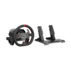 PXN-V10 ultra DIRECT DRIVE RACING WHEEL WITH 2-PEDALS,NO SHIFTER BASE: VD4 +WHEEL: W AS+PEDALS:PD HM BRAKE & THROTTLE +