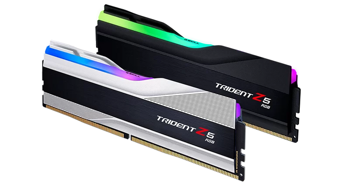 G.SKILL 32GB (16X2) KIT 6400mhz TRIDENT Z5 (INTEL) RGB WHITE 32-39-39-102