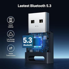 UGREEN 90225 Bluetooth 5.3 Adapter for PC USB Dongle Driver for Windows 11/10 Bluetooth Headset Mouse