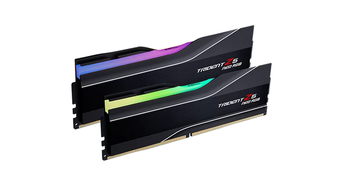 G.SKILL 64GB (32x2) KIT 6000mhz TRIDENT Z5 NEO (AMD) RGB BLACK 36-36-36-96