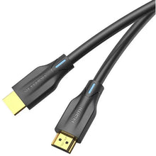 Vention AANBH HDMI 2.1 Cable, 8K, 48Gbps, 2m, Black | 8K@144Hz | Dynamic HDR, eARC | Gold-Plated | PVC Coating