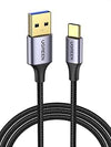 UGREEN 20288 USB-A 3.0 to USB-C Cable 2m – 5Gbps Data & 3A Charging