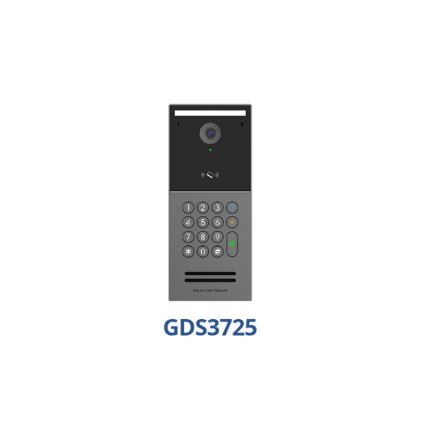 Grandstream GDS3725 4MP IP Video Door Station with Keypad & PoE
