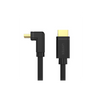 UNITEK Y-C1002 HDMI Right Angle Cable 3M 4K@60Hz 18Gbps HDR10 HDCP 2.2 for Wall-Mounted TV