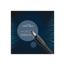 UNITEK Y-C495BK USB-A to DC 3.5x1.35mm Power Cable 1M 15W 5V-3A for Routers Speakers LED Lights