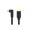 UNITEK Y-C1009 HDMI Right Angle 270° Cable 3M 4K@60Hz 18Gbps HDR10 HDCP 2.2 for Wall-Mounted TV