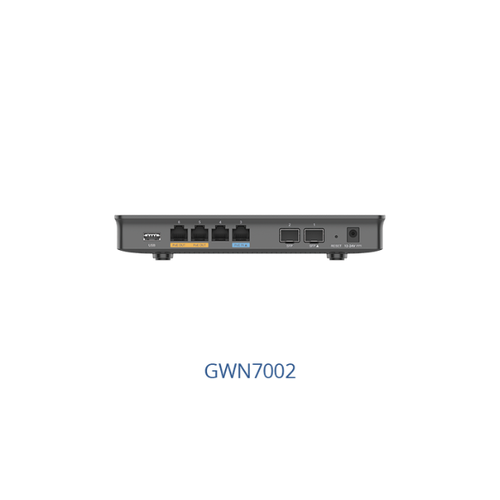 Grandstream GWN7002 VPN Router | 6 Multi‑WAN Ports + 2x 2.5G SFP, 50 VPN Tunnels