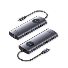 VENTION THOHAH Multi-Function 10-in-1 Type-C Docking Station | 4K@60Hz HDMI & DP | 5Gbps USB | Gigabit Ethernet | 100W PD | SD/TF | VGA | Audio
