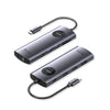 VENTION THOHAH Multi-Function 10-in-1 Type-C Docking Station | 4K@60Hz HDMI & DP | 5Gbps USB | Gigabit Ethernet | 100W PD | SD/TF | VGA | Audio
