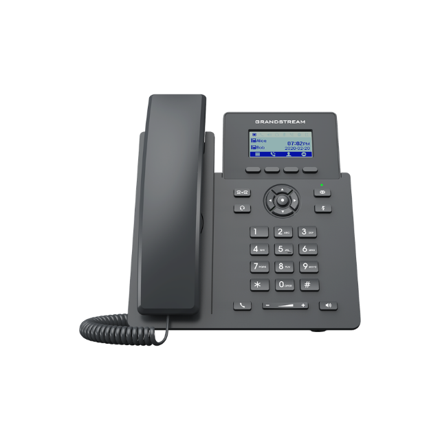 Grandstream GRP2601W 2‑Line IP Phone | Wi‑Fi, 5‑Way Conferencing & GDMS