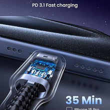 UGREEN 90440 USB-C Cable 2m – 240W PD 3.1 Fast Charging & Aluminum Braided