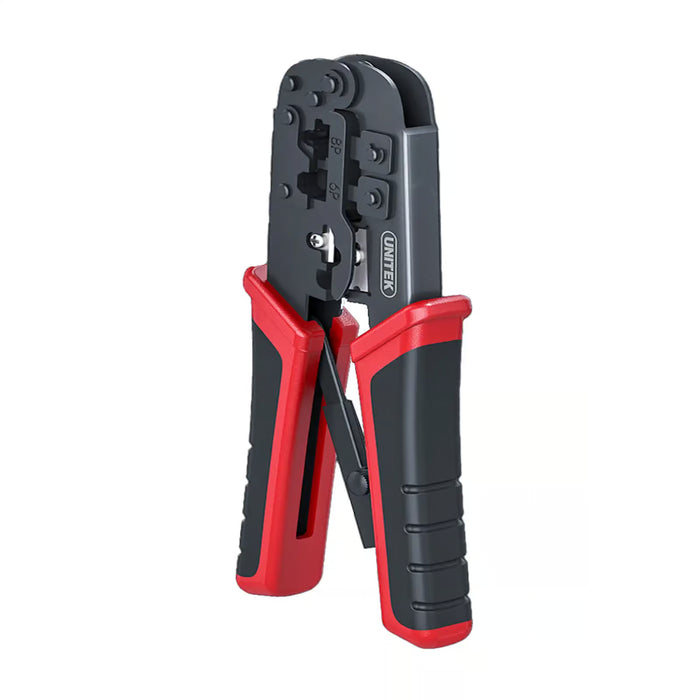 UNITEK OT36RB Multi-Function Crimping Tool for RJ45, RJ12 & RJ11 Network Cable Connectors