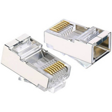 UGREEN 50247 RJ45 CAT6 Crystal Connectors 50 PCS Gold-Plated for CAT5e CAT6 Ethernet Cables
