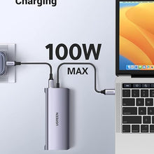 UGREEN 80133 10-in-1 USB-C Hub: Dual HDMI+VGA, Ethernet, 100W PD