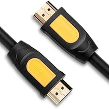 UGREEN 10170 HDMI Cable 10M 4K@30Hz High Speed Round Yellow Black for Projector TV Home Theater