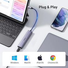 UGREEN 60600 USB-C Hub: 3x USB 3.0 & Gigabit Ethernet Adapter