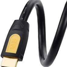 UGREEN 10170 HDMI Cable 10M 4K@30Hz High Speed Round Yellow Black for Projector TV Home Theater