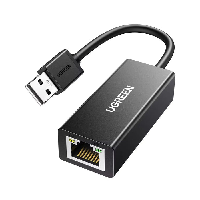 UGREEN 20254 USB 2.0 to Ethernet Adapter – 10/100Mbps Wired LAN