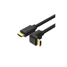 UNITEK Y-C1002 HDMI Right Angle Cable 3M 4K@60Hz 18Gbps HDR10 HDCP 2.2 for Wall-Mounted TV