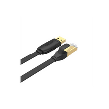 UNITEK Y-SP02001B USB to RJ45 Console Cable 1.8M FTDI Chip Cisco Rollover for Router Switch Configuration
