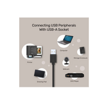 UNITEK C443EBK USB 2.0 Cable Male to Male 3M 480Mbps for Hubs Docking Stations DVD Players Gold-Plated