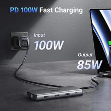 UGREEN 15534 10-in-1 USB-C Hub: Dual 4K HDMI, Ethernet, SD/TF & 100W PD