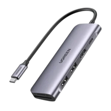 UGREEN 70411 USB-C Hub: 4K HDMI, 2x USB 3.0, SD/TF & 100W PD