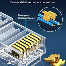 UGREEN 50962 CAT6 Unshielded RJ45 Modular Plugs 50 Pack Gold Plated for Ethernet Cables