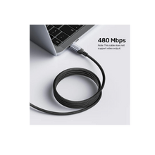 UNITEK C14110GY-2M USB-C 240W PD 3.1 Cable 2M Braided for MacBook Pro 16 iPhone 15 Samsung Galaxy